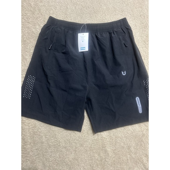 North Yard Shorts Men's Large Black Activewear Hiking Workout Casual - Picture 2 of 9